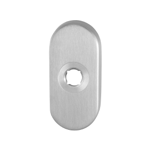 Rozet GPF1100.04 70x32x10mm RVS geborsteld