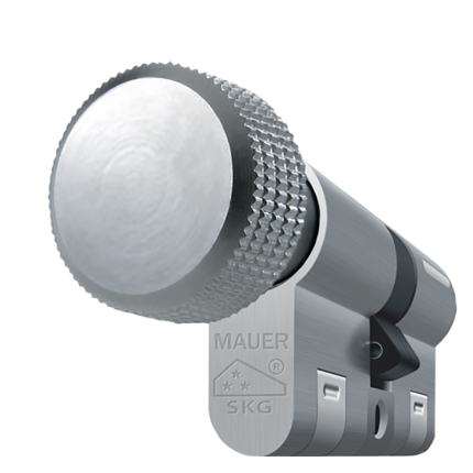 41KC-DT1P-NI-M Mauer profielcilinder, DT1+ serie, knopcilinder