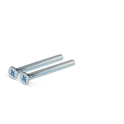 AG0281 galvanisch verzinkte bout DIN965 2xM4x45 mm