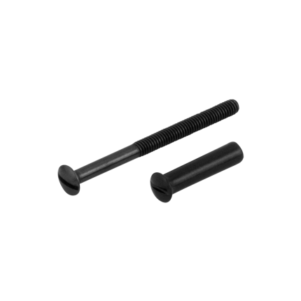 AG0367 smeedijzer zwart patentbout + huls
