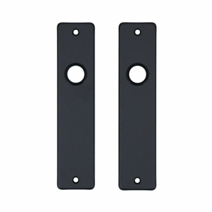 Aluminium binnendeurschild rechthoekig 180x41x6 mm KG-BL, zwart