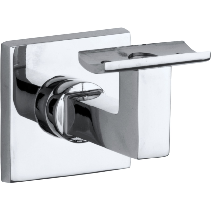 Artitec Wallebroek leuninghouder Bauhaus M10 hol, glans chroom