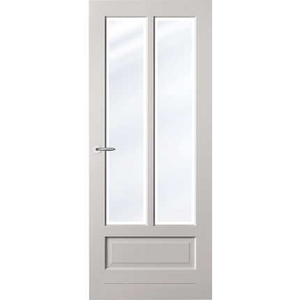 Austria binnendeur Colourlux Rouen Satijn facet glas