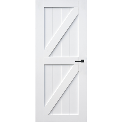 Austria binnendeuren Blanco Dos rechts, stomp 88x211,5 cm