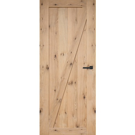 Austria binnendeuren Roble Uno rechts, stomp 88x211,5 cm