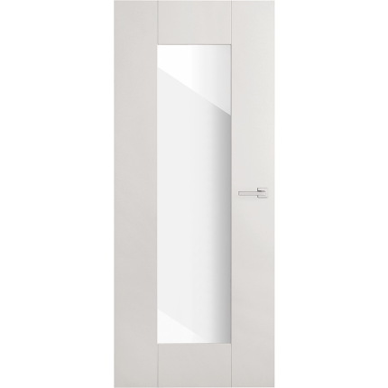 Austria binnendeuren Sense Brave blank glas opdek