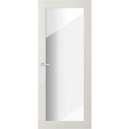 Austria binnendeuren Sense Bright mat glas opdek rechts, 78x201,5 cm