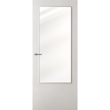 Boarddeur Honingraatvulling grote glasopening stomp, 83x231,5cm