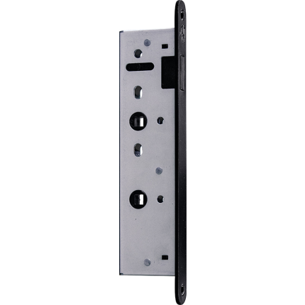 Austria Forza bad/wc slot zwart smal met magneet t.b.v. Nero Legno opdek deur