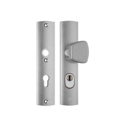 AXA 6665 Curve veiligheidsgarnituur anti-kerntrek - S-knop PC72