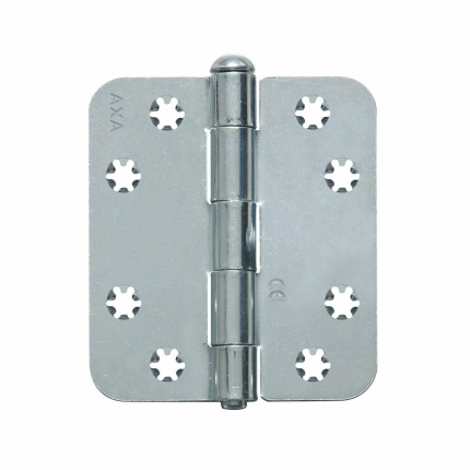 AXA Scharnier 1607 ronde hoek 89x80mm staal gegalvaniseerd