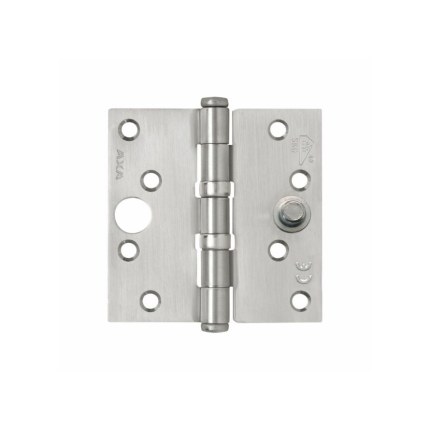 AXA Veiligheidsscharnier kogellager 1541 SKG*** rechte hoek 89x89mm RVS