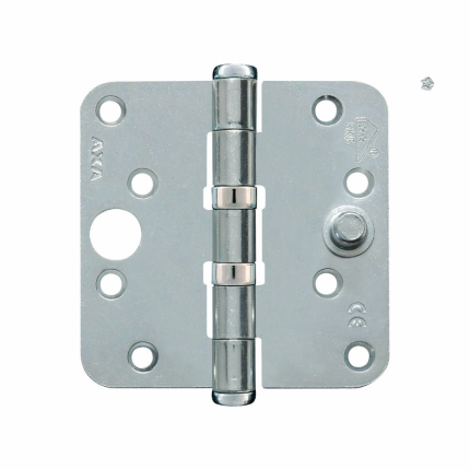 AXA Veiligheidsscharnier kogel 1543 SKG*** ronde hoek 89x89mm staal gegalvaniseerd - set van 3