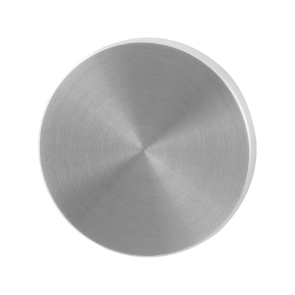 Blinde rozet GPF0900.05 50x6mm RVS geborsteld