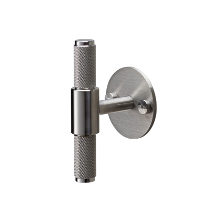 Buster and Punch Cross T-bar Plate meubelgreep 95 mm RVS