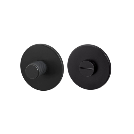 Buster and Punch Linear rond toiletgarnituur 57mm zwart
