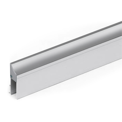 Cassette/houderprofiel voor valdorpel 1000 mm, aluminium