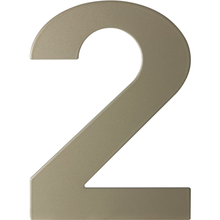 Champagne blend huisnummer 2 plat, 150 mm