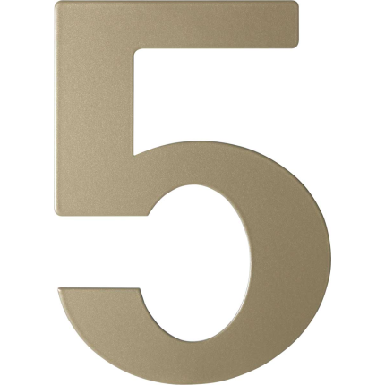 Champagne blend huisnummer 5 plat, 150 mm