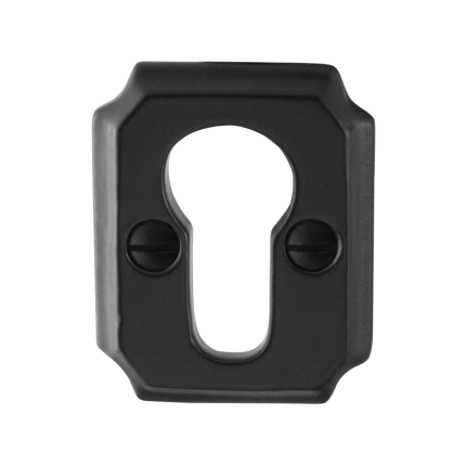 Cilinderrozet GPF6902.02 51x40x6mm smeedijzer zwart