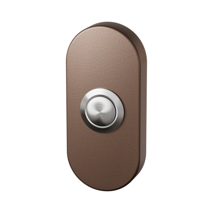 Deurbel GPF9827.A2.1104 Bronze blend ovaal 70x32x10 mm