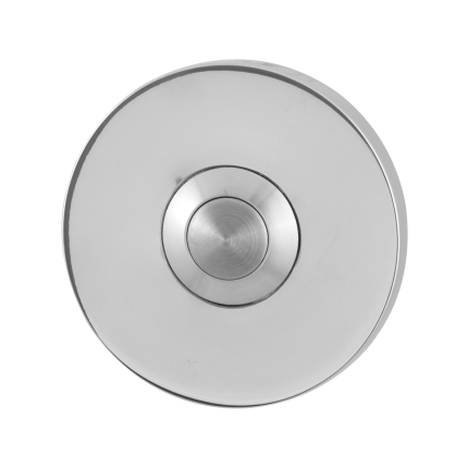 Deurbelknop GPF9827.45 rond 50x6 mm RVS gepolijst