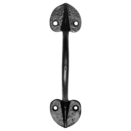 Deurgreep KP1578 215x63mm smeedijzer zwart