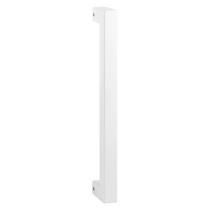 Deurgreep recht GPF11 22x400mm hoogte 55mm wit