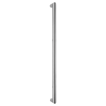 Deurgreep recht GPF19 32x432mm RVS geborsteld