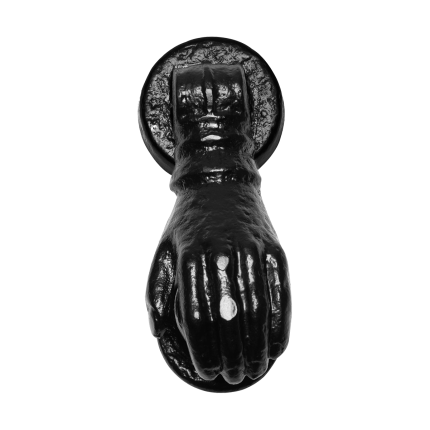 Deurklopper hand smeedijzer zwart