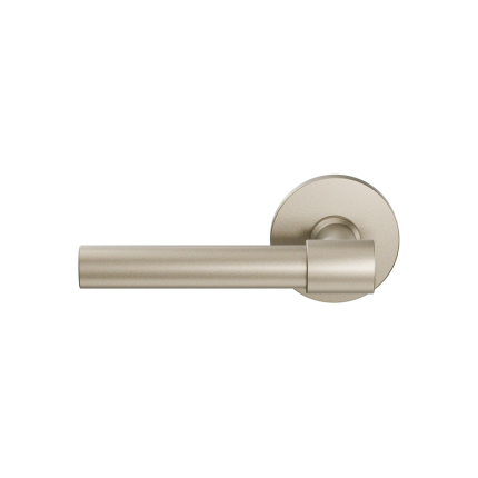 Deurkruk op rozet Hipi Deux GPF3041.A4-05L, linkswijzend Champagne blend