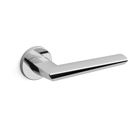 Deurkruk op rozet Isi 1081 chrome 51x6mm