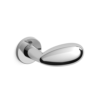 Deurkruk op rozet Led 1091 chrome 51x6mm - rechtswijzend