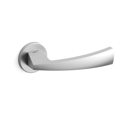 Deurkruk op rozet Mitos 1131 satinchrome 51x6mm