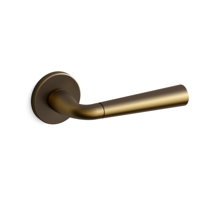 Deurkruk op rozet Special S91 mat brons 51x6mm - rechtswijzend