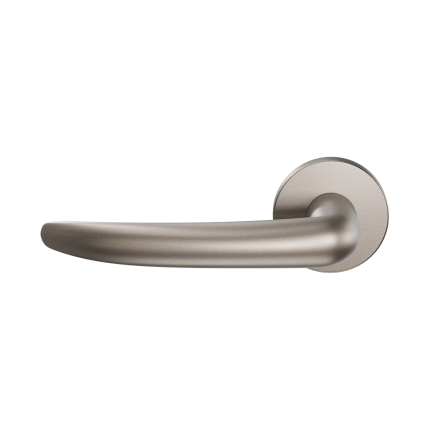 Deurkruk op rozet Tino GPF3085.A3-00L/R, links-/rechtswijzend Mocca blend