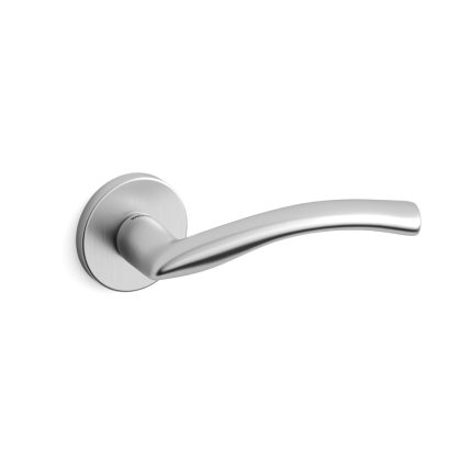 Deurkruk op rozet Zoom 351 satinchrome 51x6mm