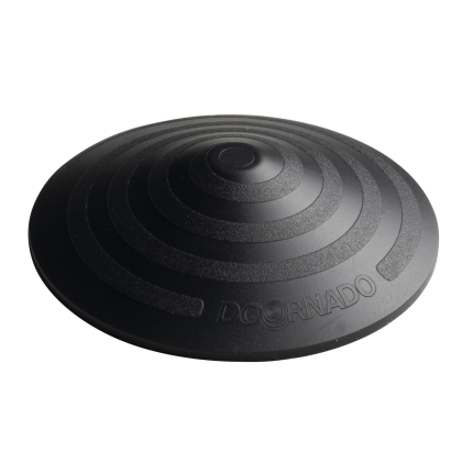 Deurstopper Doornado Mini Graphite 47x12 mm, per 2 stuks