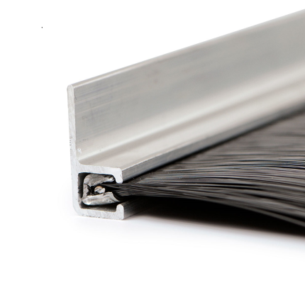 Door-line stripborstel met F-profiel 1000x39,5x32mm, Nylon
