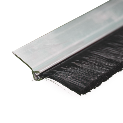 Door-line stripborstel met F-profiel AF8 45° 1000x65x60mm, Nylon