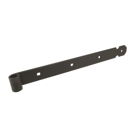 Duimheng met vierkante gaten zwart, 600 mm