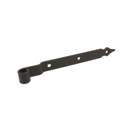 Duimheng Rustica met vierkante gaten en verzet voor vlakwerk zwart, 1200 mm