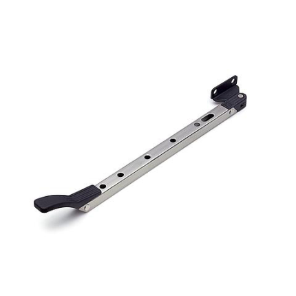 Dulimex DX raamuitzetter standaard, zwart-RVS finish