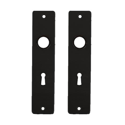 Dulimex kortschild 180x41x6,5 mm D&N slot BB56 zwart
