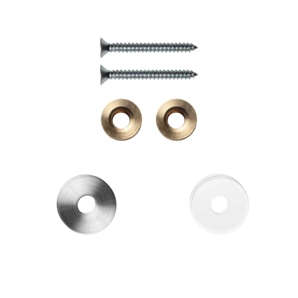 Enkele greep bevestigingsset op hout blinde montage 19x2mm