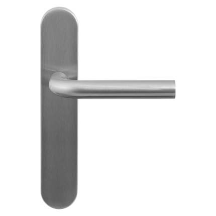 GPF1000.20 Aka deurklink op langschild WC63/8 grote knop