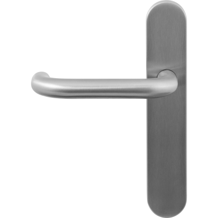 GPF1005.20L Hoa deurkruk op langschild BB72 linkswijzend