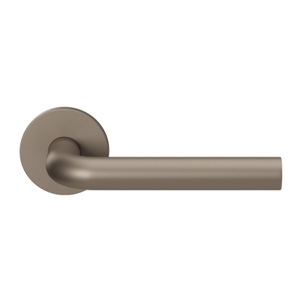 GPF100VRA3 Mocca blend L-model 19mm deurkruk op rozet 53x6mm rechtswijzend