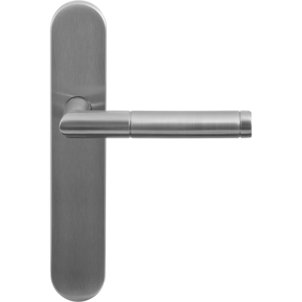 GPF1040.20 Kohu duo deurkruk op langschild WC63/8 grote knop