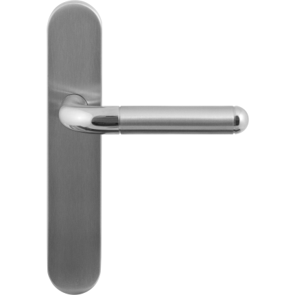 GPF1060.20 Maku duo deurkruk op langschild WC63/8 grote knop